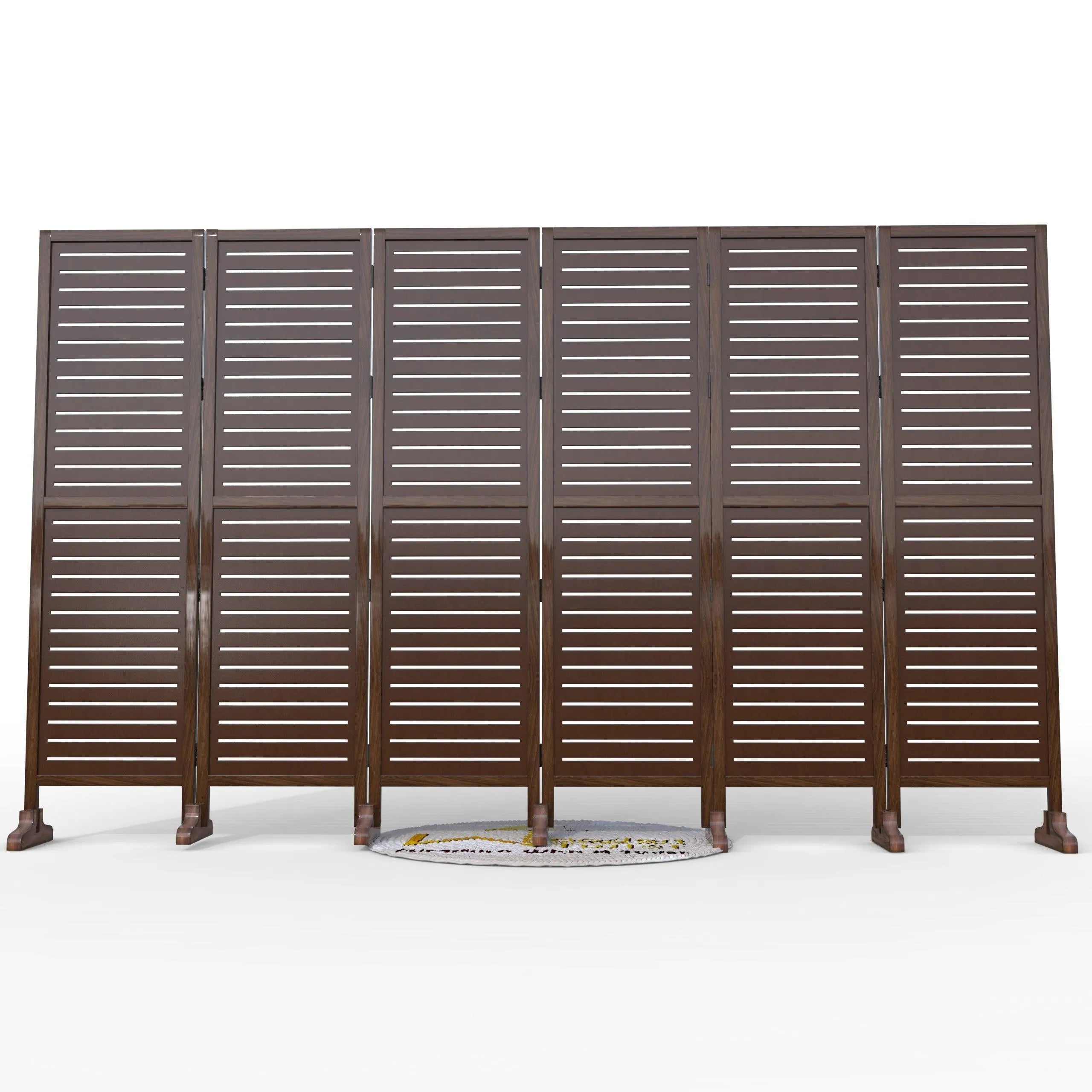 Wooden Twist Premium Solid Wood Room Divider - Wooden Twist UAE