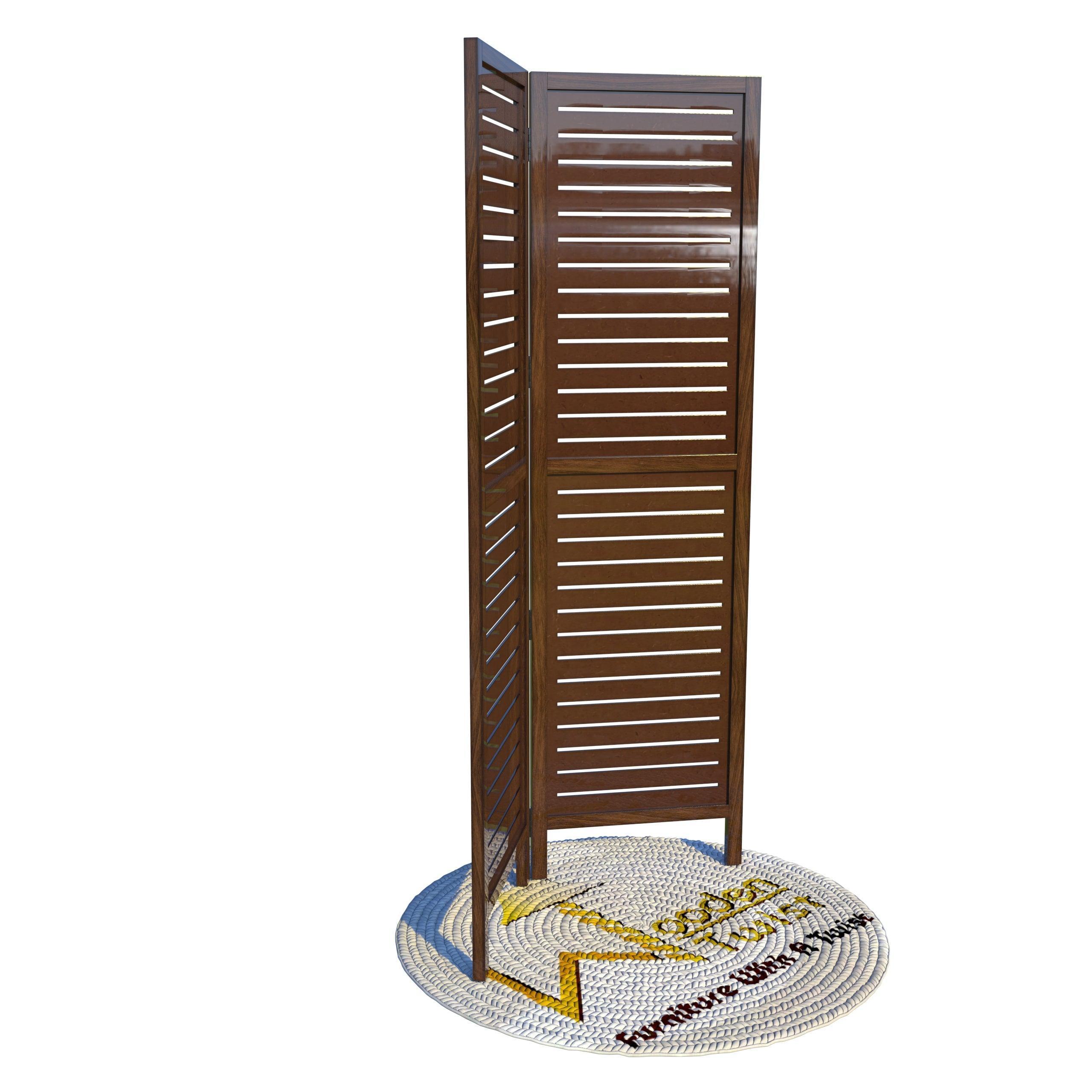 Wooden Handicrafts Partition Wooden Room Divider (Mango Wood) - Wooden Twist UAE