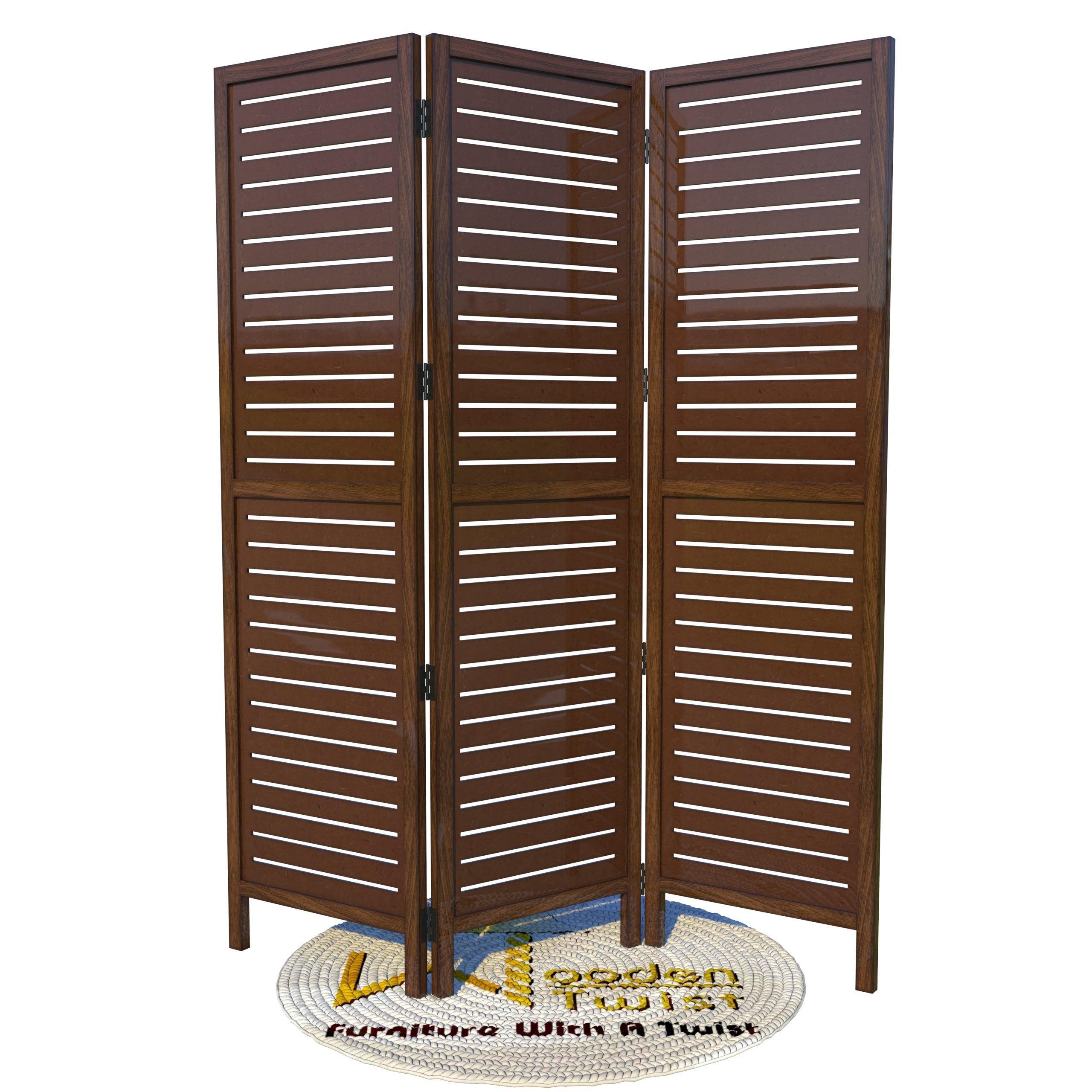 Wooden Handicrafts Partition Wooden Room Divider (Mango Wood) - Wooden Twist UAE