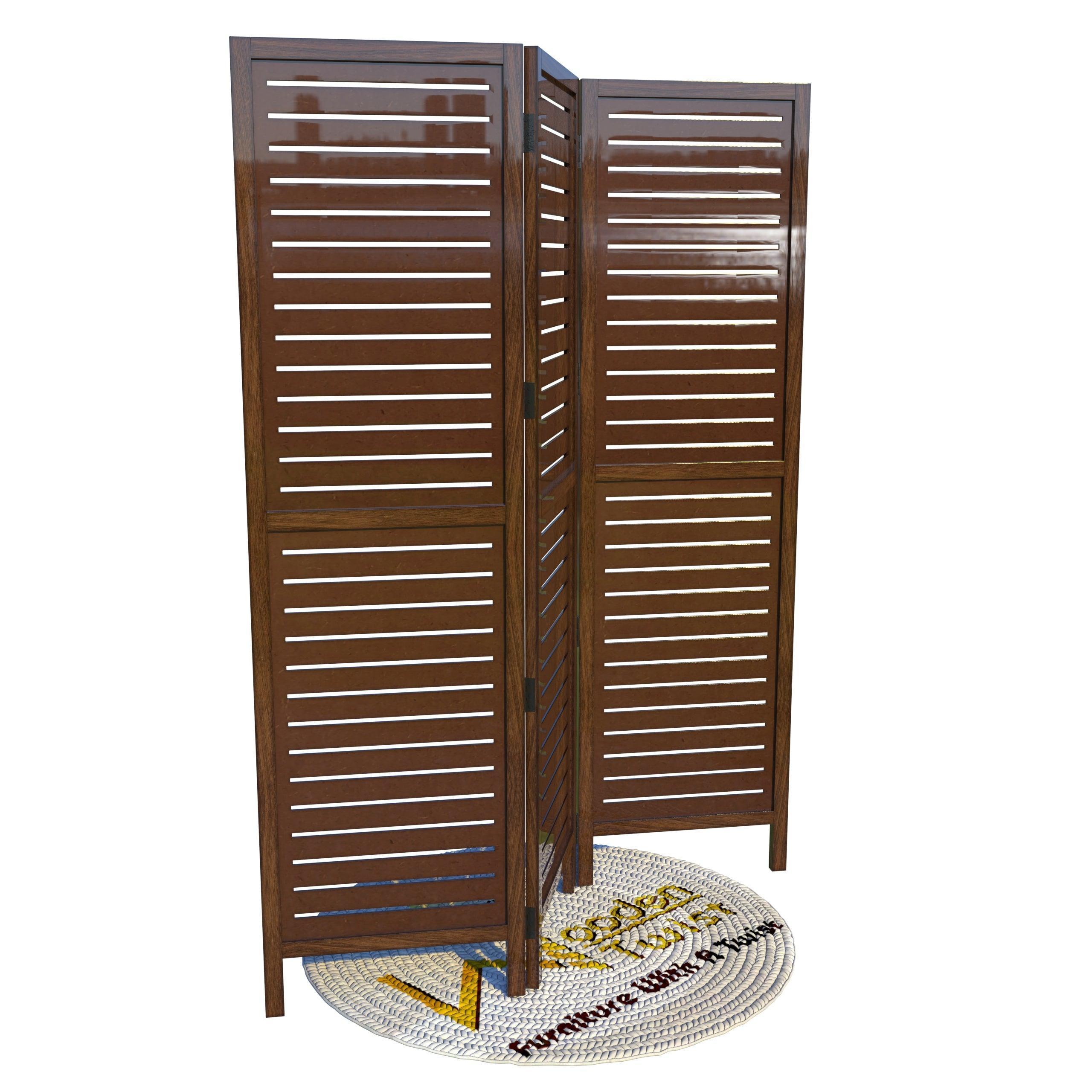 Wooden Handicrafts Partition Wooden Room Divider (Mango Wood) - Wooden Twist UAE