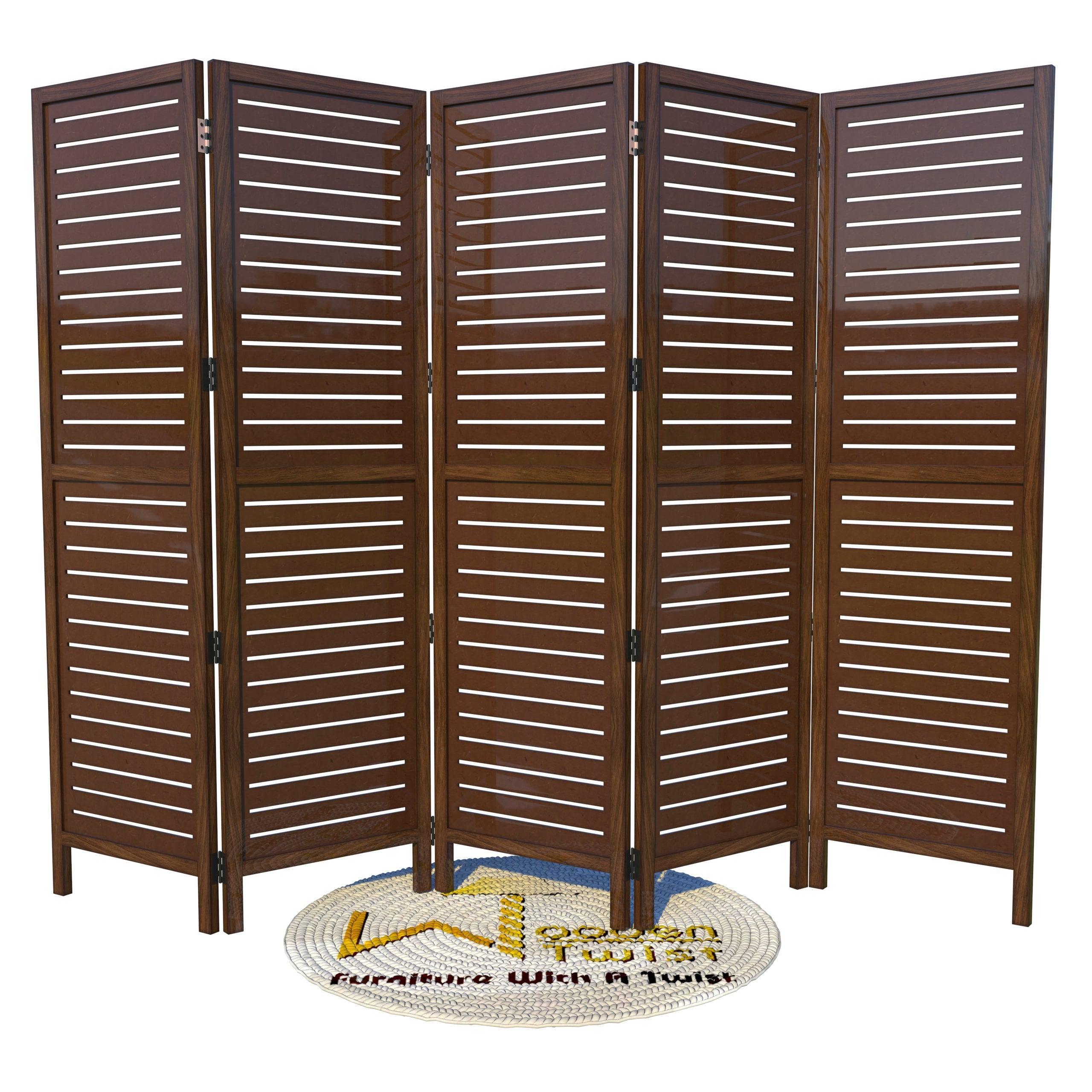 Wooden Handicrafts Partition Wooden Room Divider (Mango Wood) - Wooden Twist UAE