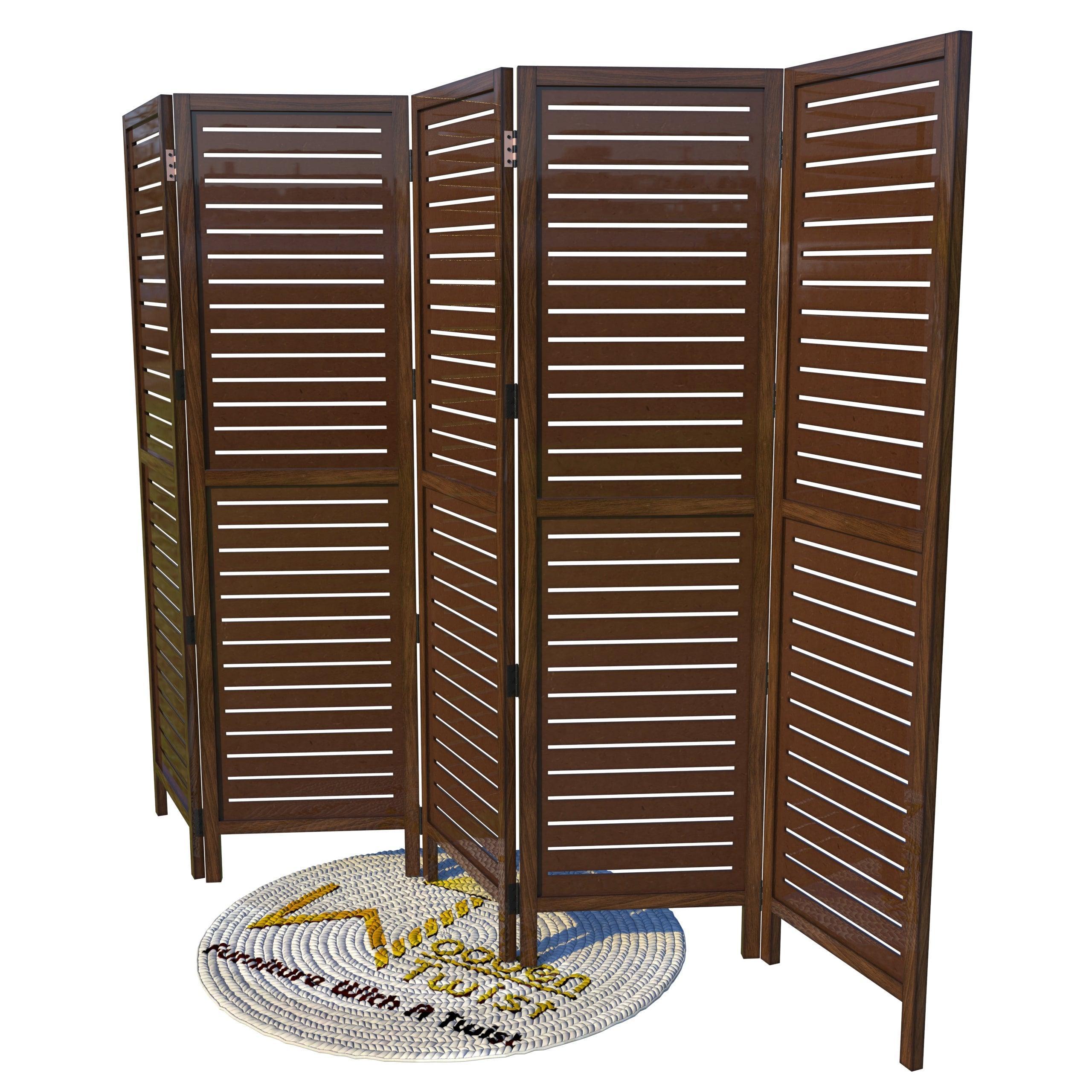 Wooden Handicrafts Partition Wooden Room Divider (Mango Wood) - Wooden Twist UAE