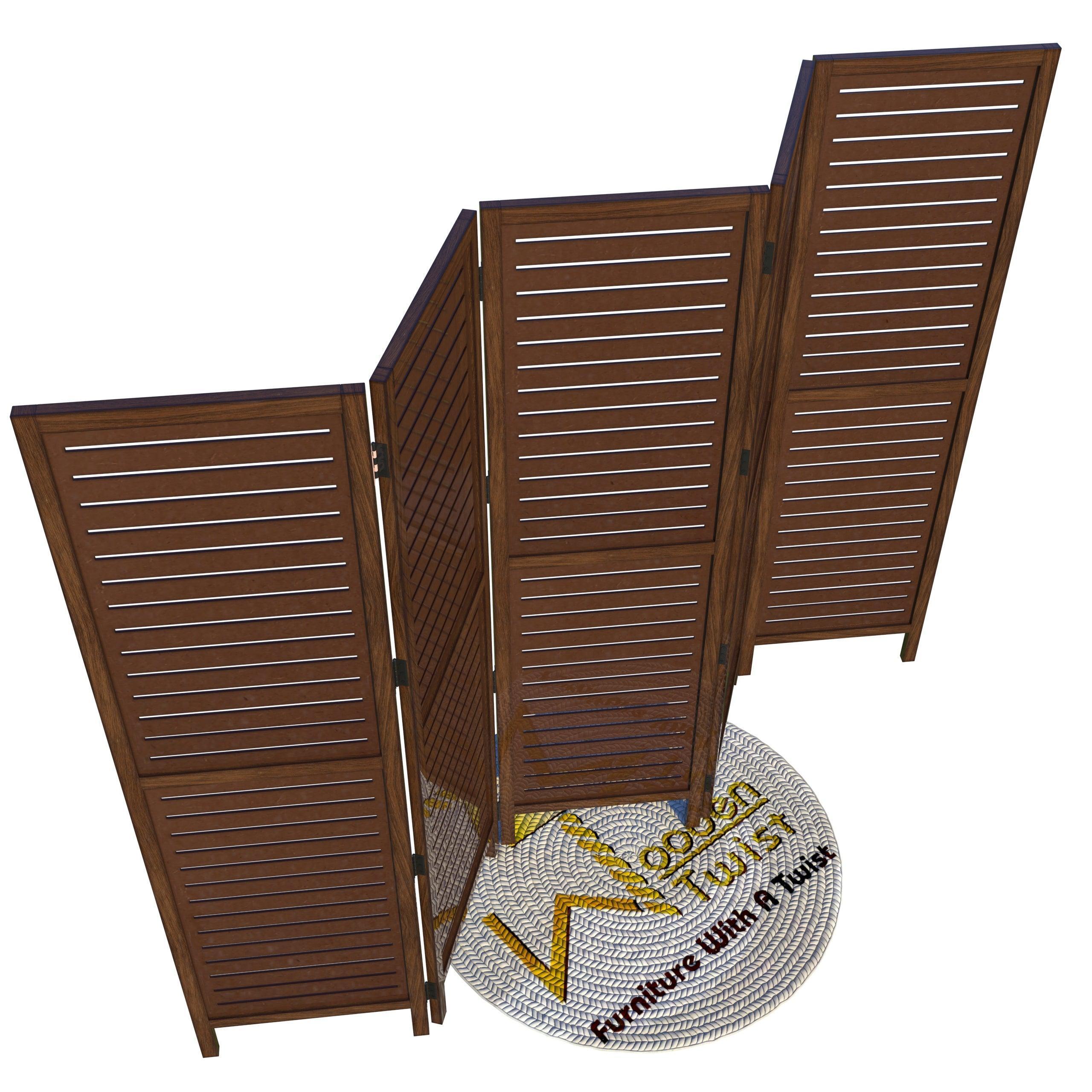 Wooden Handicrafts Partition Wooden Room Divider (Mango Wood) - Wooden Twist UAE