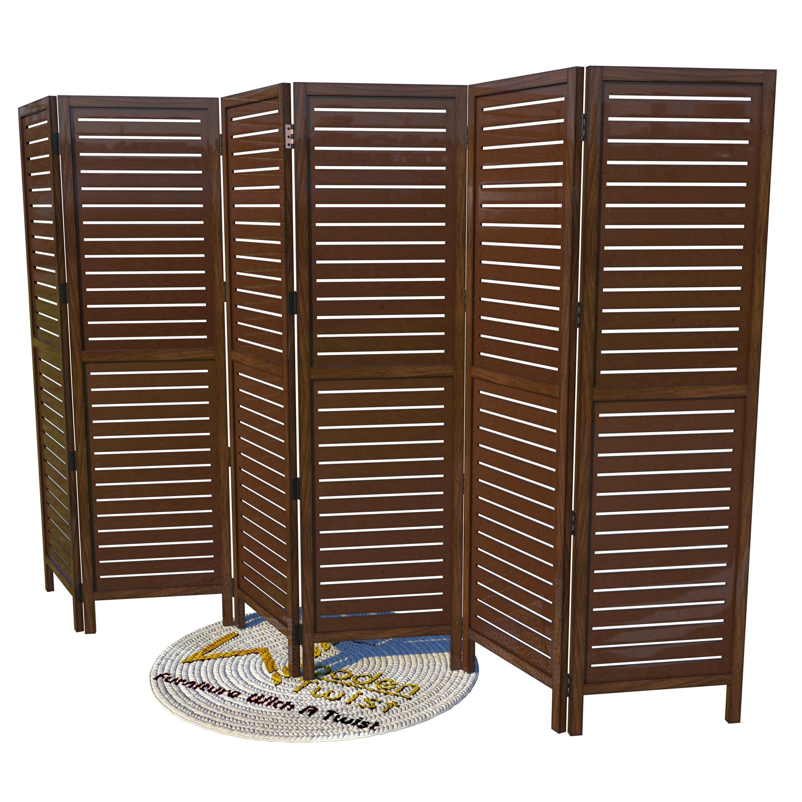 Wooden Handicrafts Partition Wooden Room Divider (Mango Wood) - Wooden Twist UAE