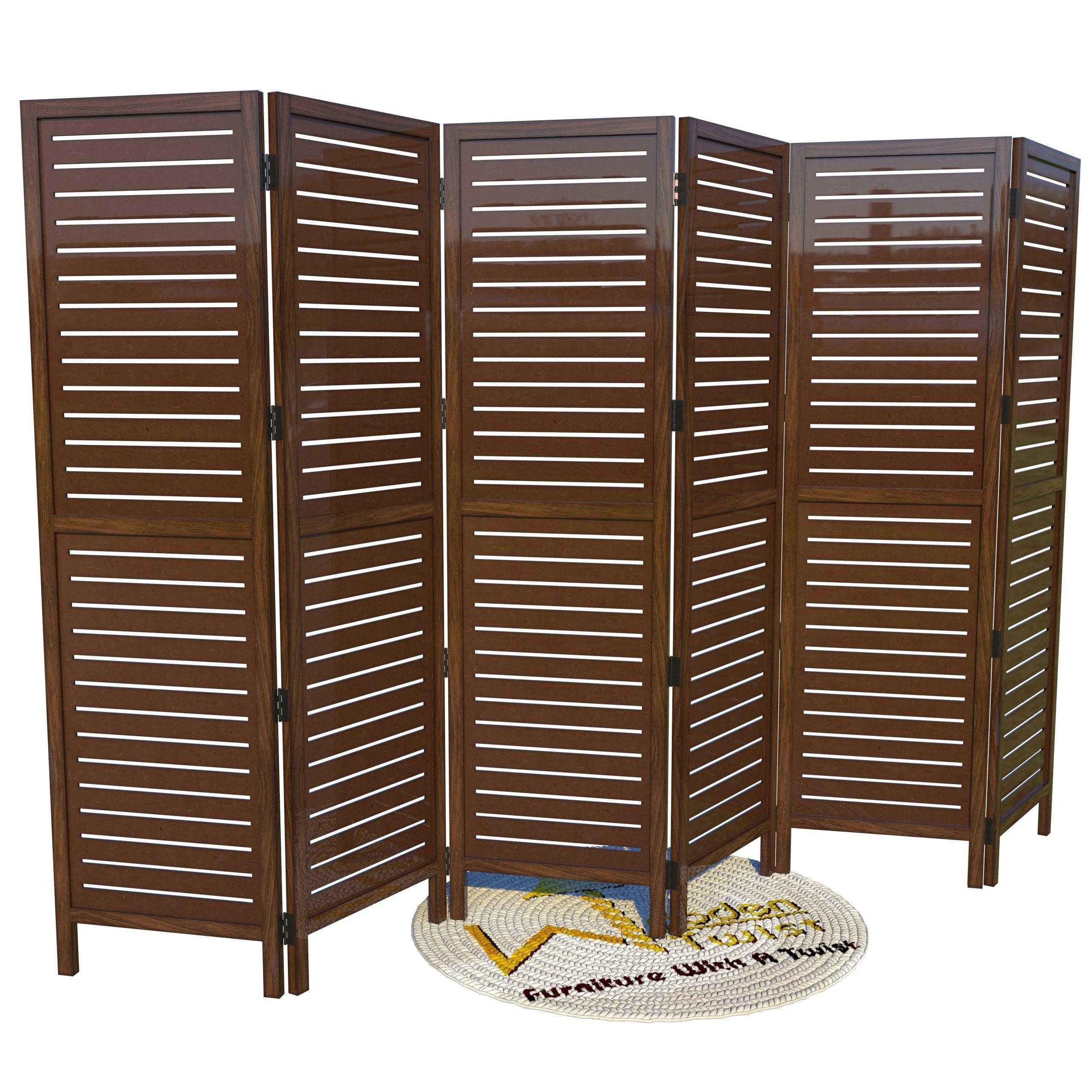 Wooden Handicrafts Partition Wooden Room Divider (Mango Wood) - Wooden Twist UAE