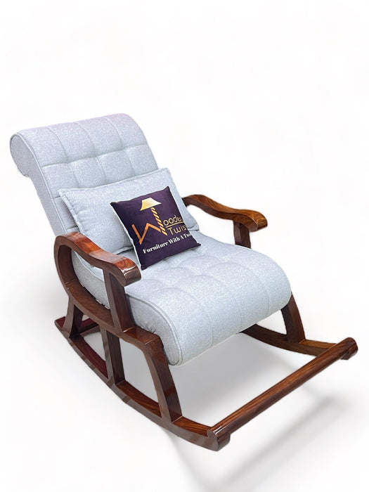 Recliner Rocking Chair In Premium (Grey)