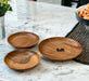 Wooden Round Exquisite Saucer (Set of 3) - Wooden Twist UAE