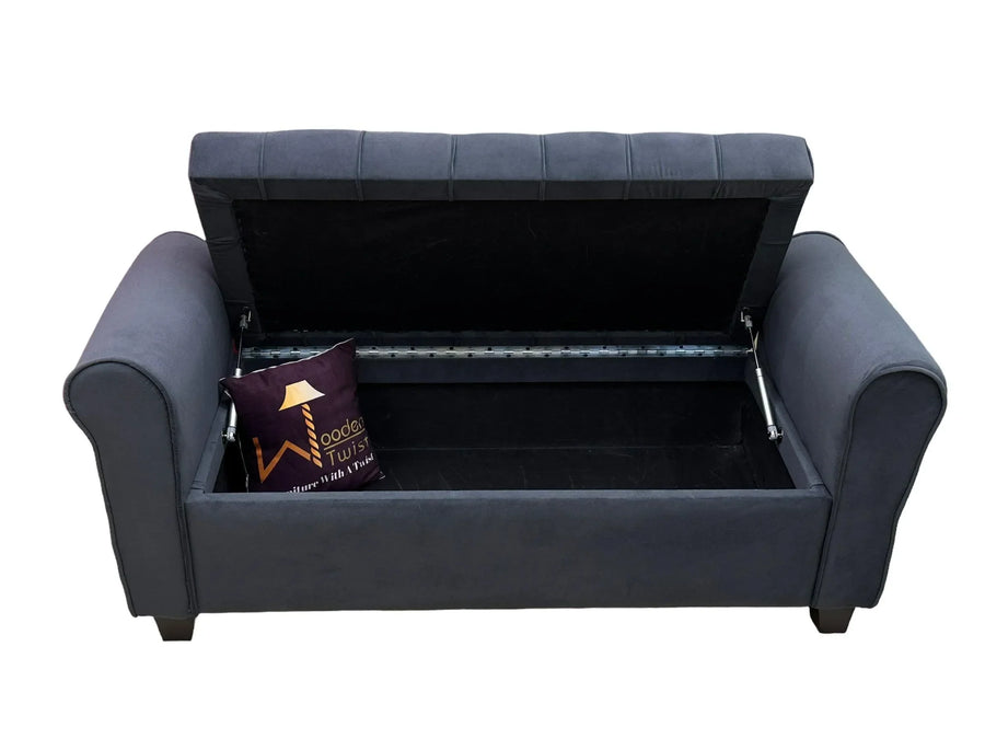 A Spacious Storage Box Built In