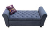 Button Tufted Bench