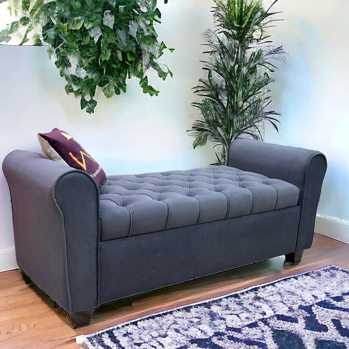 Timeless Tufted Style Meets Hidden Storage