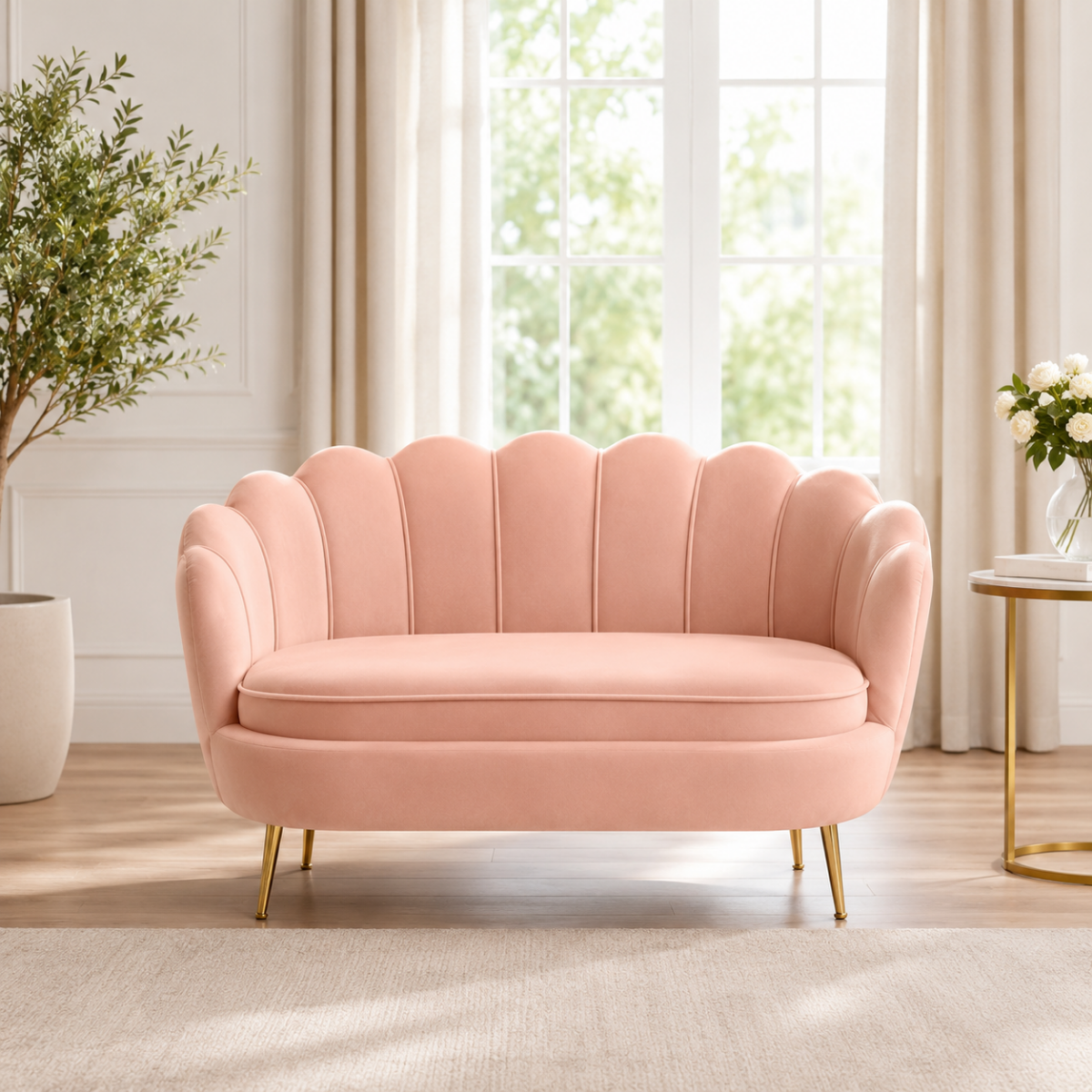 Loveseat Modern Chaise Lounge
