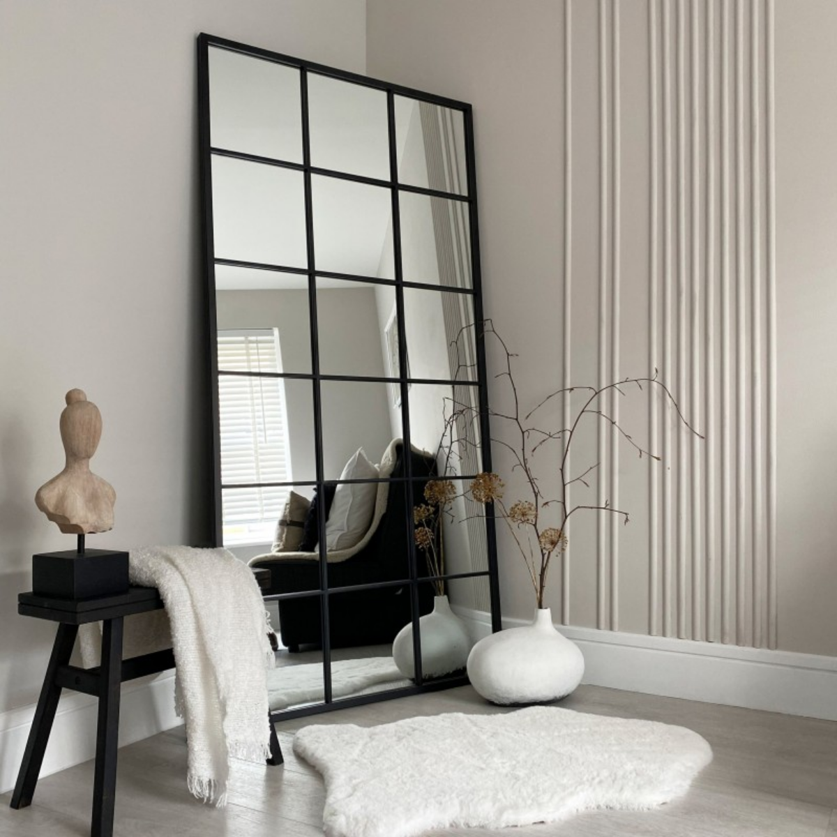 Regal Grid Luxe Full Length Mirror