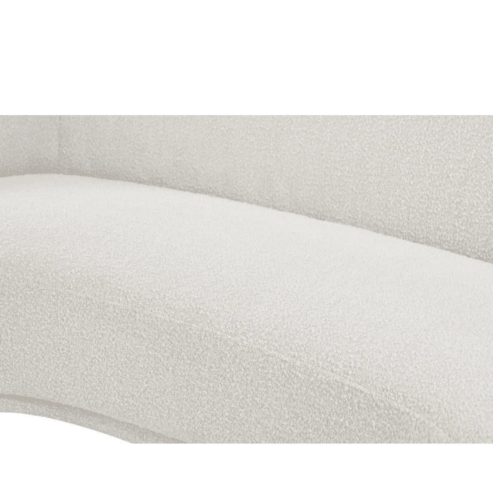 Contemporary Boucle Couch