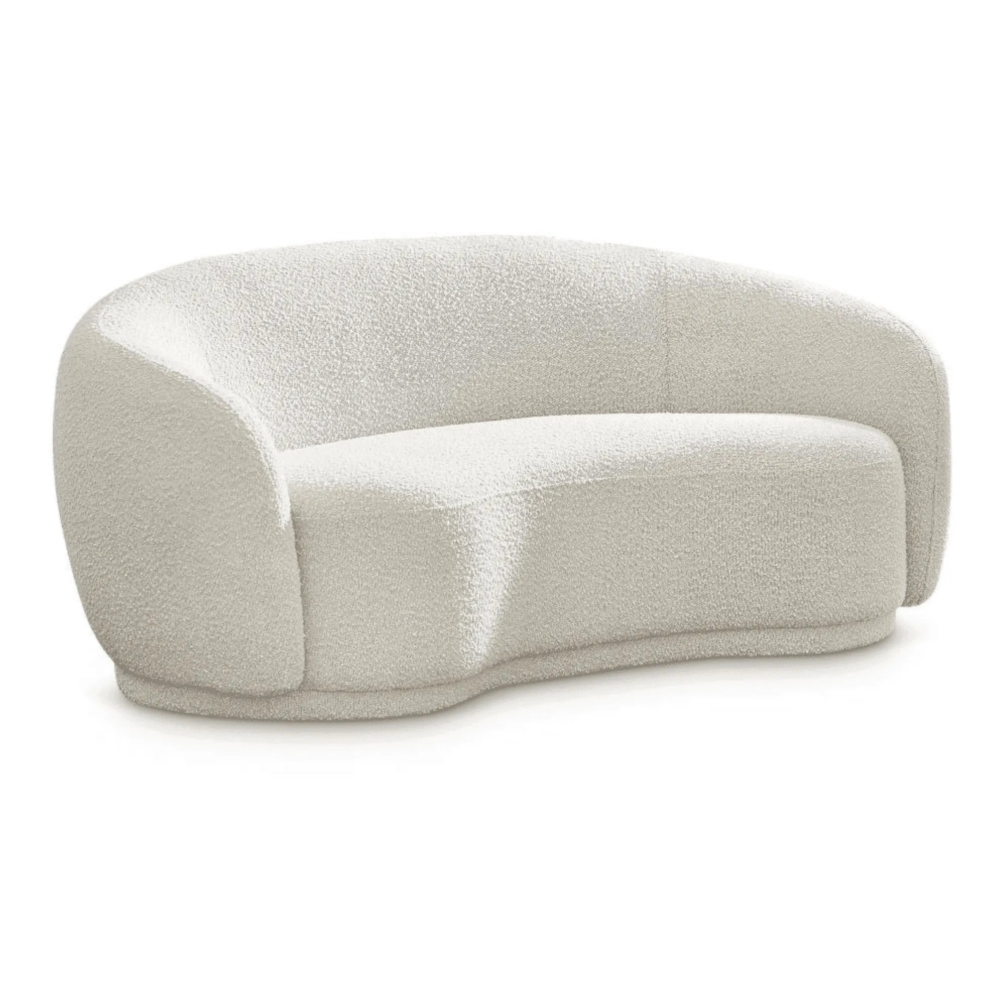 Stylish Boucle Armchair