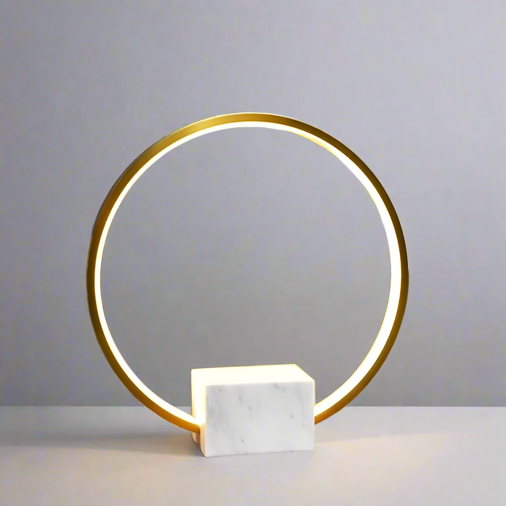 Ring Design Modern Decorative Table Lamp