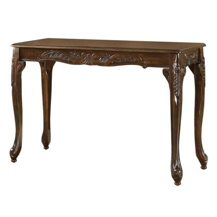 Wooden Twist Hand Carved Teak Wood Beautiful Designs Royal Decor Console Table