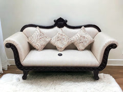 Royal Hand Carved Teak Wood Sofa Set