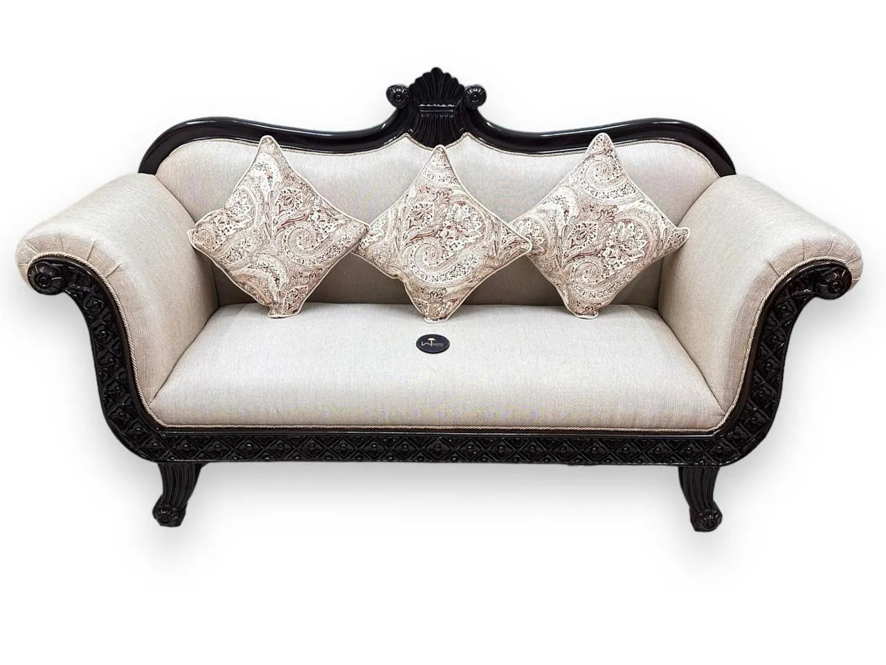 Royal Hand Carved Teak Wood Sofa Set