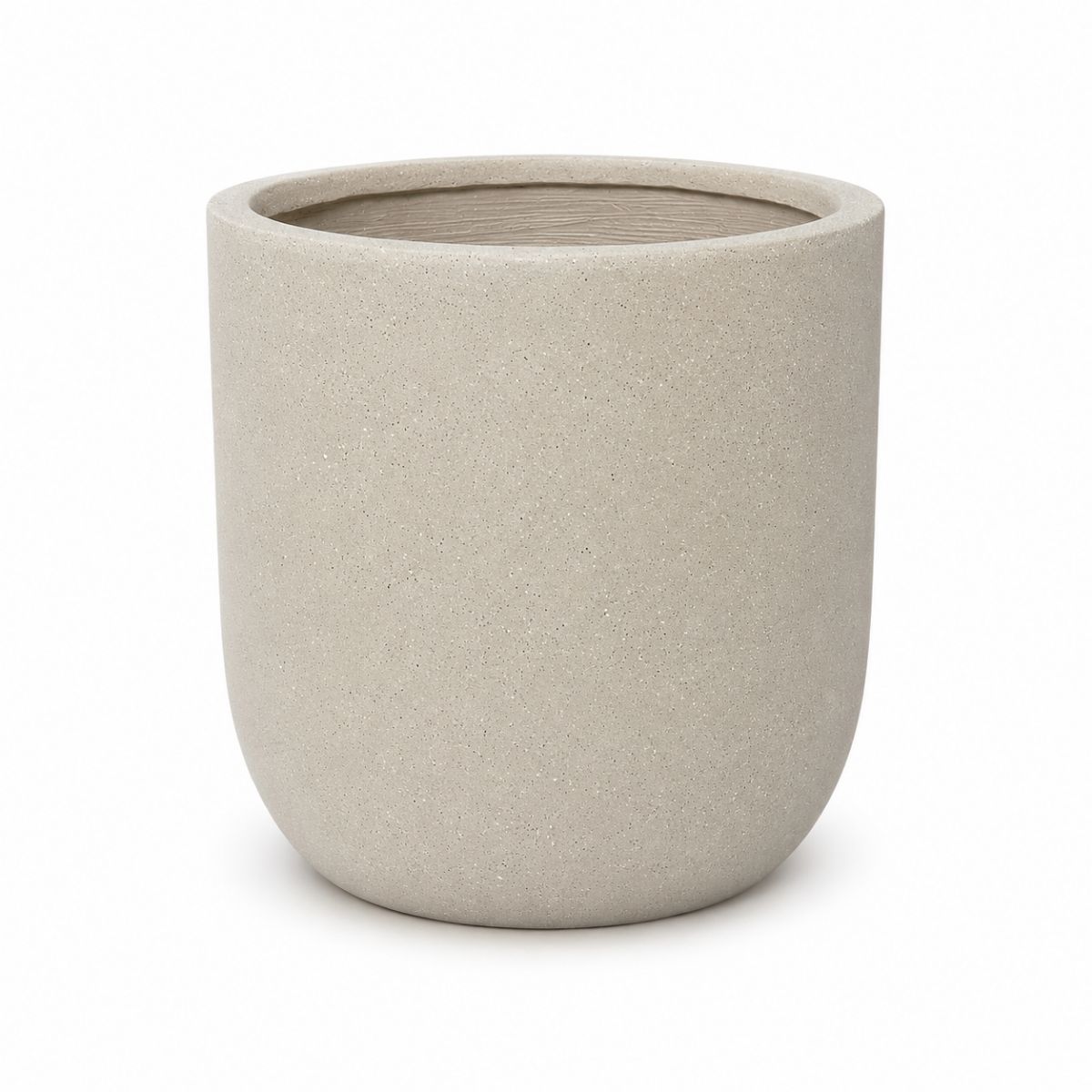 Small Lightweight Fiberglass Flower Pot for UAE Home – Wooden Twist UAE