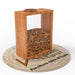 Wooden Twist Pantry Storage Container Wooden Storage Jars Cereal and Pasta Storage Containers for Pantry - Wooden Twist UAE