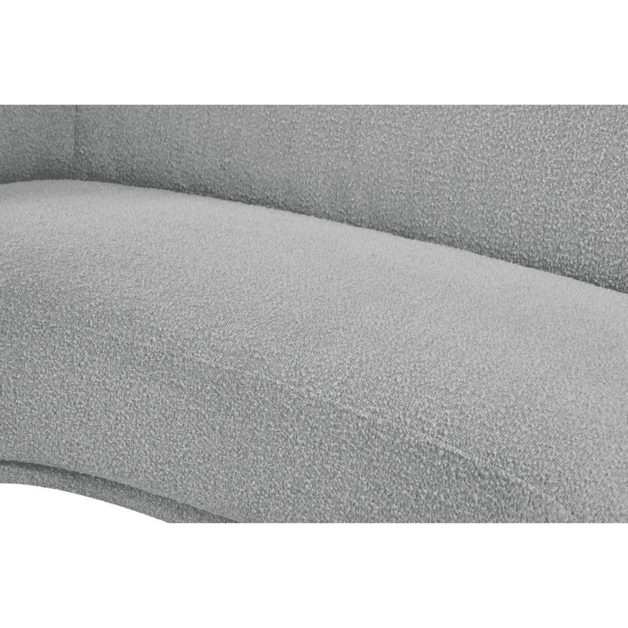 Boucle Texture in a Versatile Grey