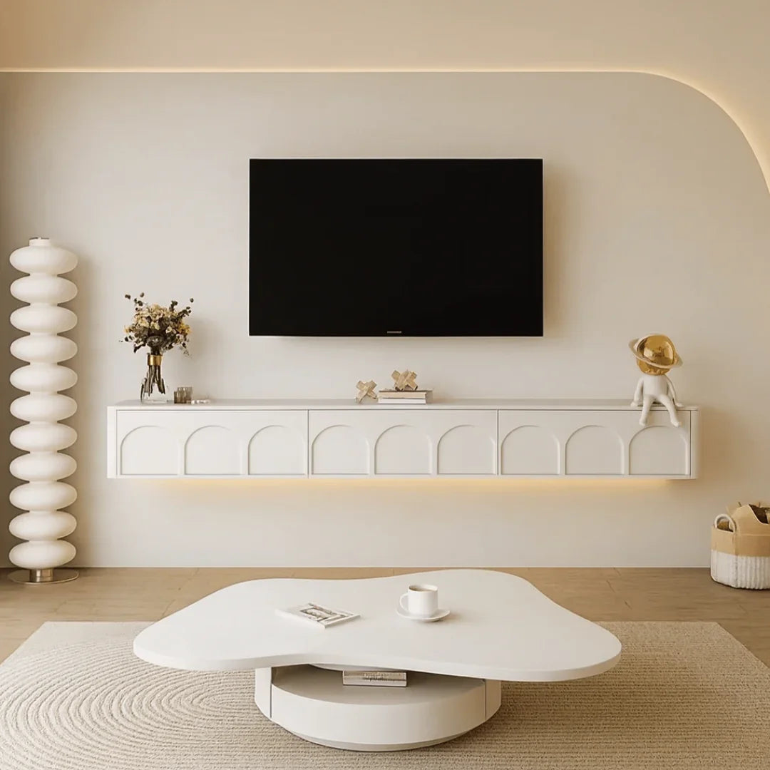 Sleek Storage That Floats Off the Floor