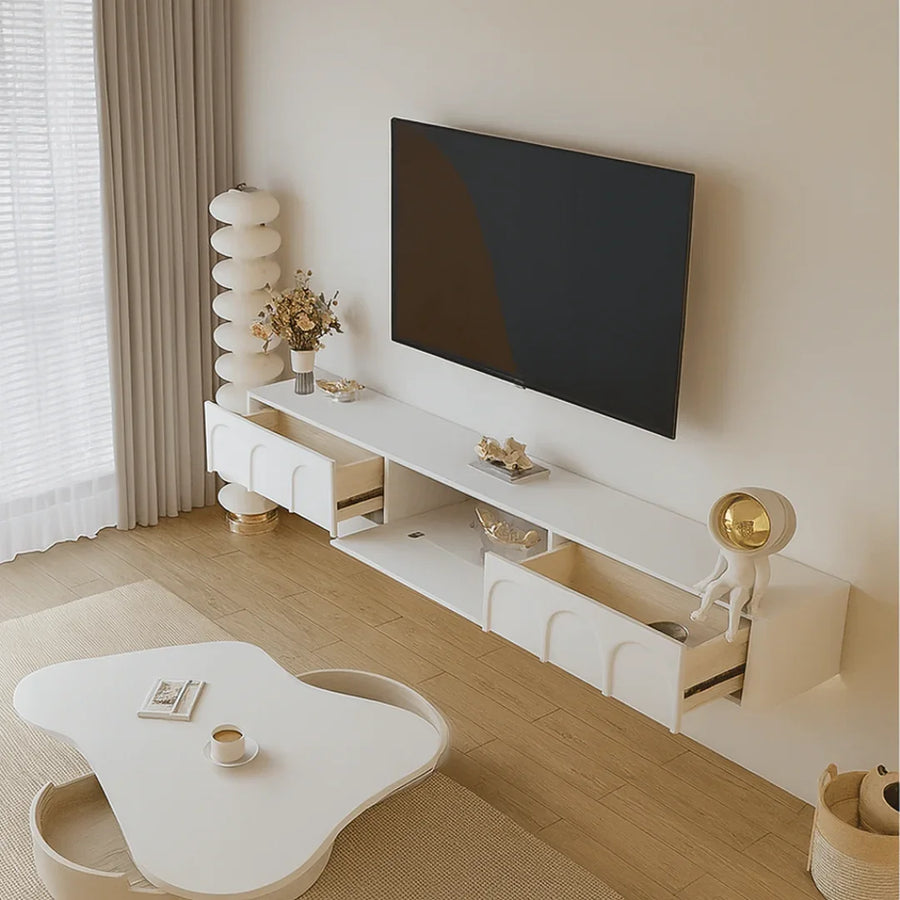 Clean White Deco Finish
