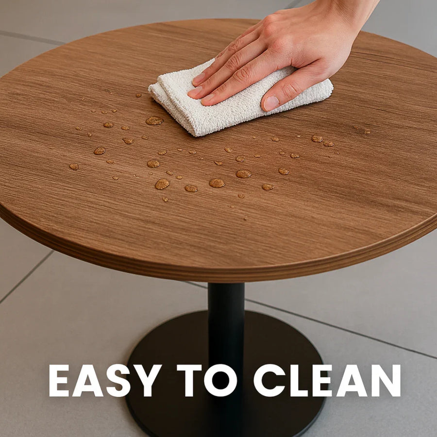 Premium MDF Laminate Top Resists Everyday Wear
