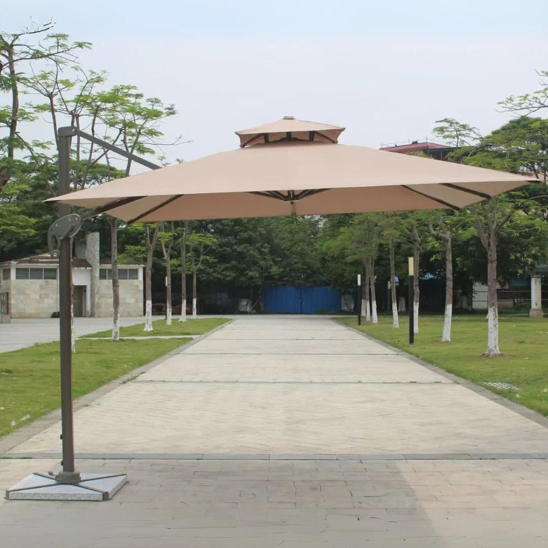 Shade with a sculptural twist