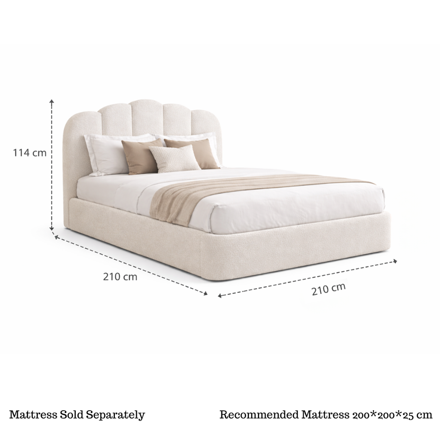 Thick Padded Headboard for Reading and Relaxing