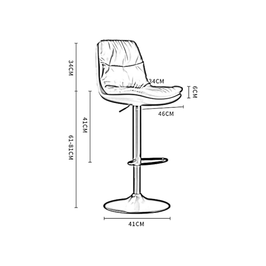 Swivel Bar Stool Chair
