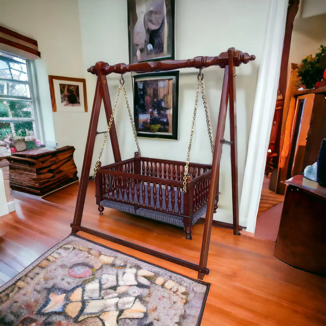 Traditional Baby Cradle
