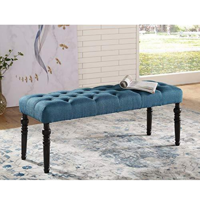 Upholstered Bench 2 Seater Sofa Bench, Footstool