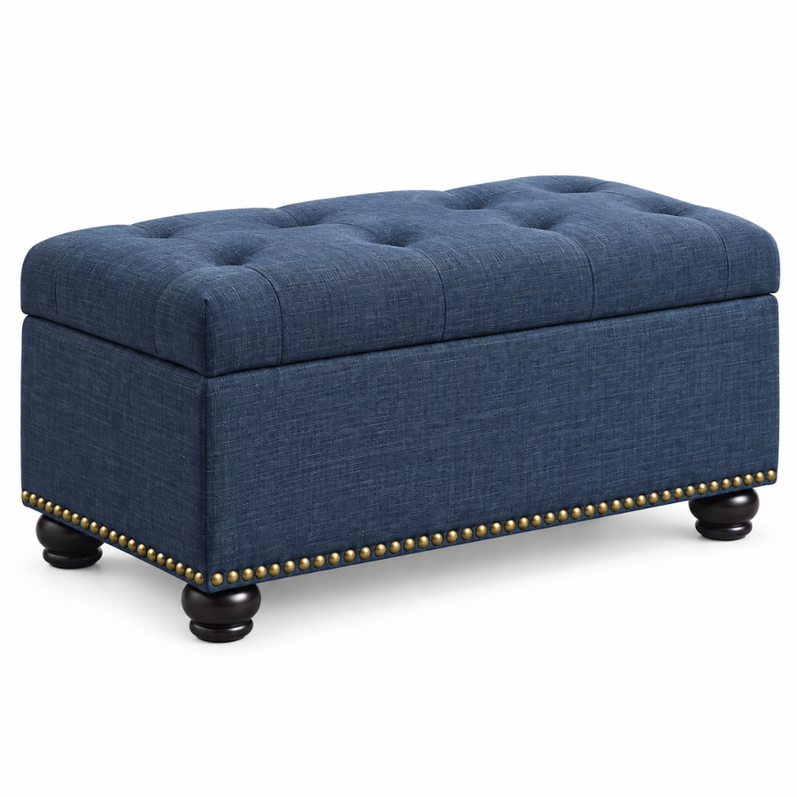 Soft Linen-Look Fabric Over Foam