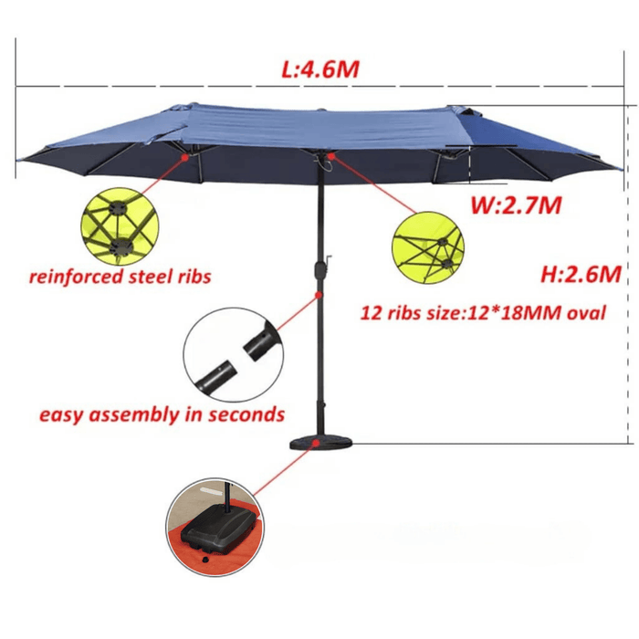 Metal Rib Umbrella