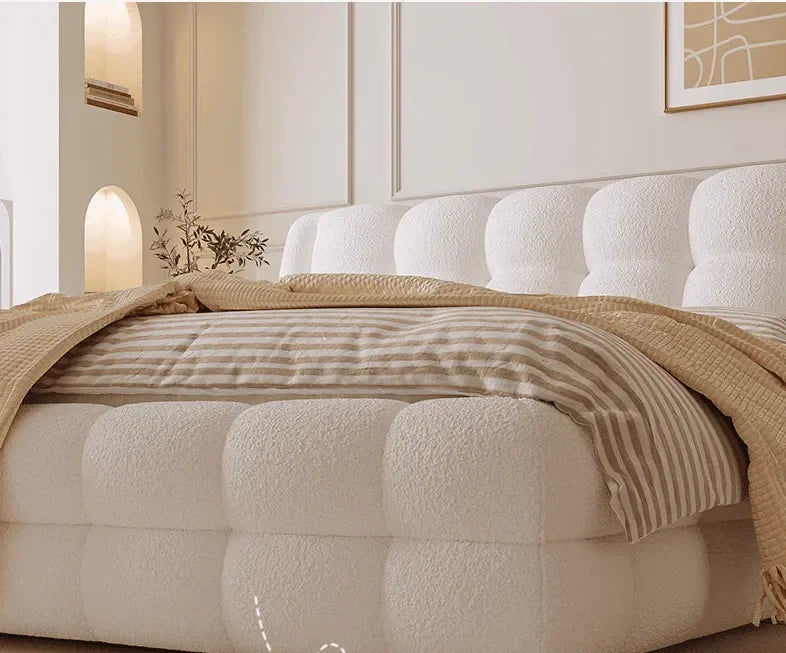  Modernize Boucle Upholstery Bed