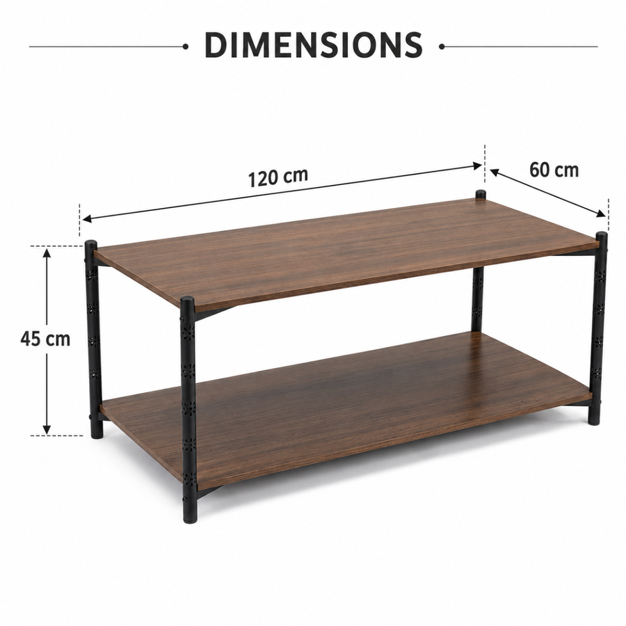 Generous Rectangular Footprint