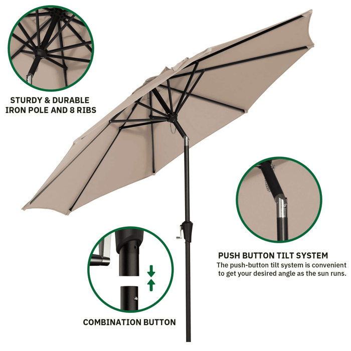 Rotating Handle Umbrella