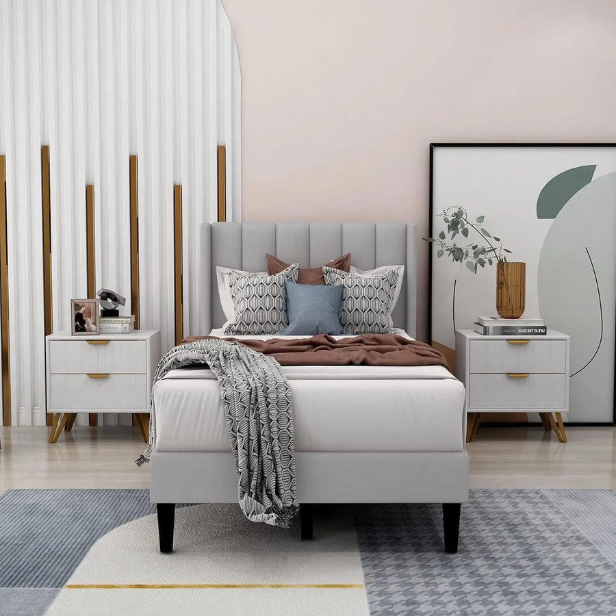 Soft Wingback Headboard