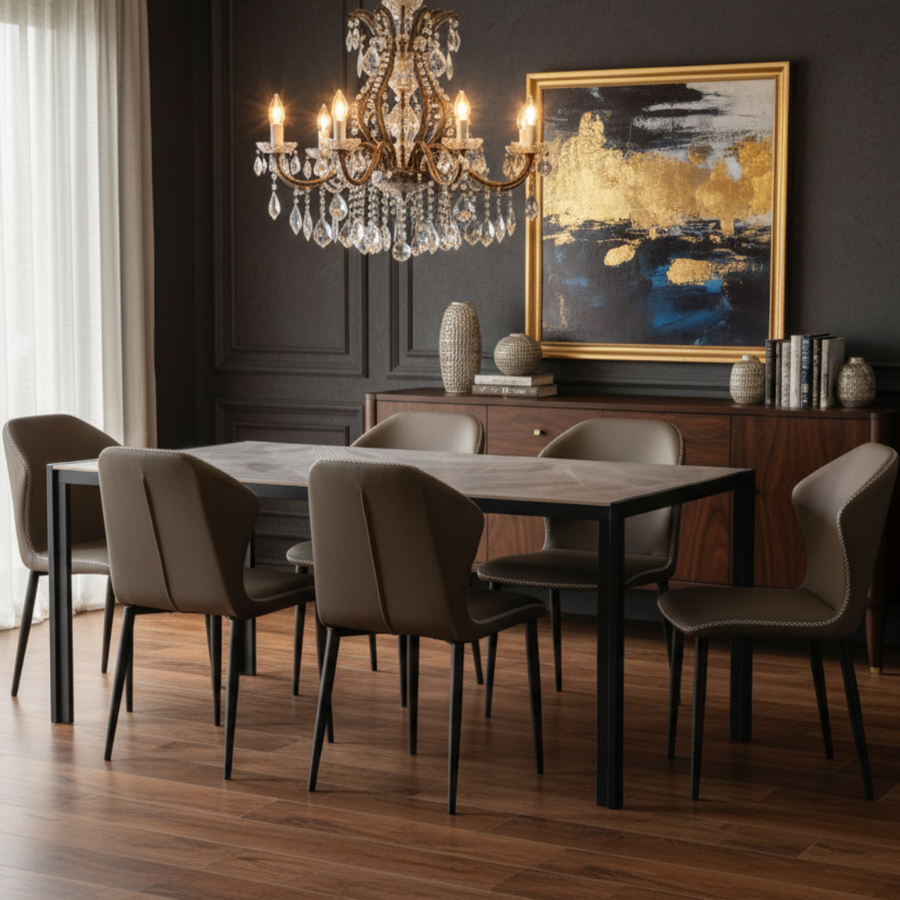 Luxurious Marble Top for Elegant Dining