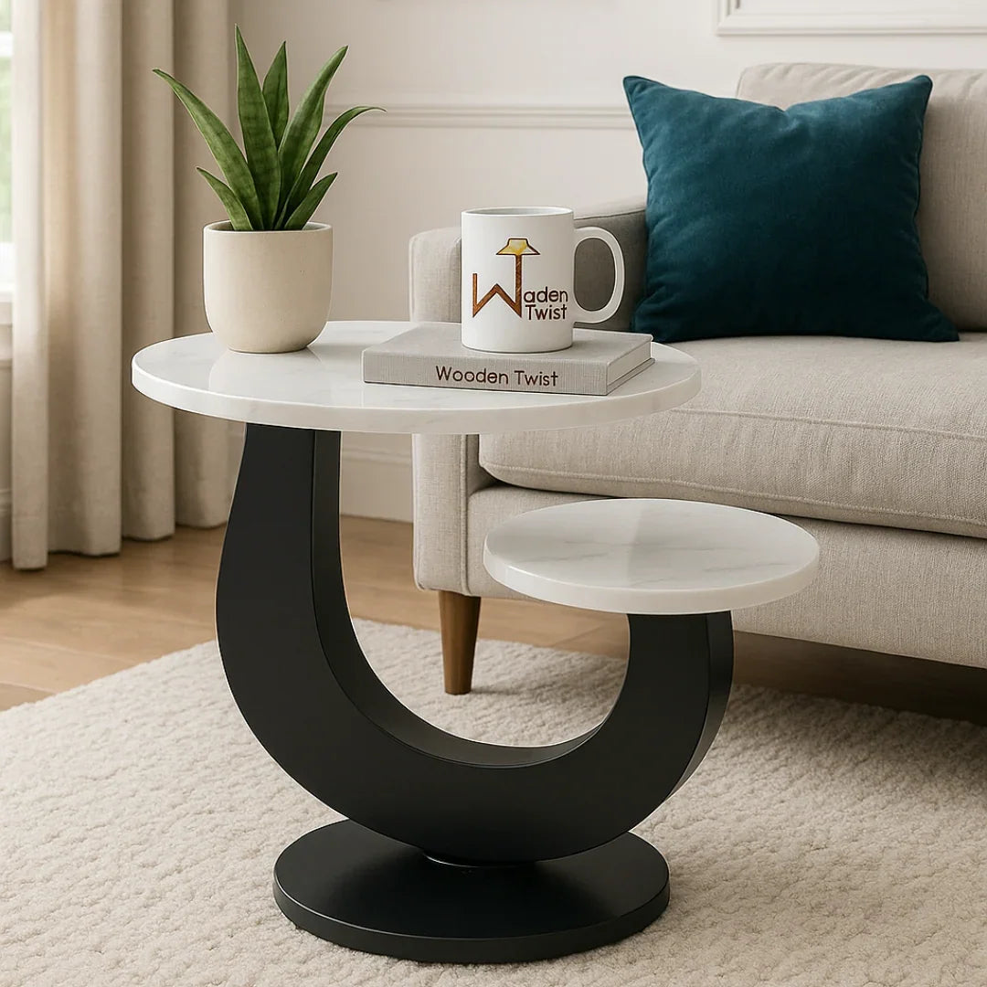 Two Tiers of Marble, One Bold Statement