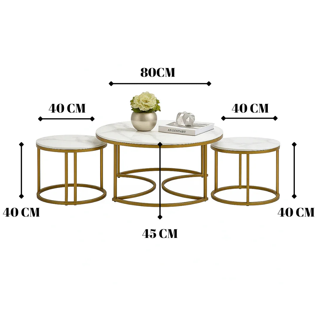 Set of 3 Coffee Tables