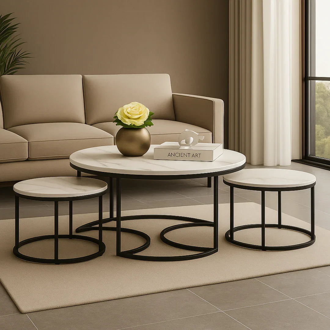 Three Tables, One Elegant Set