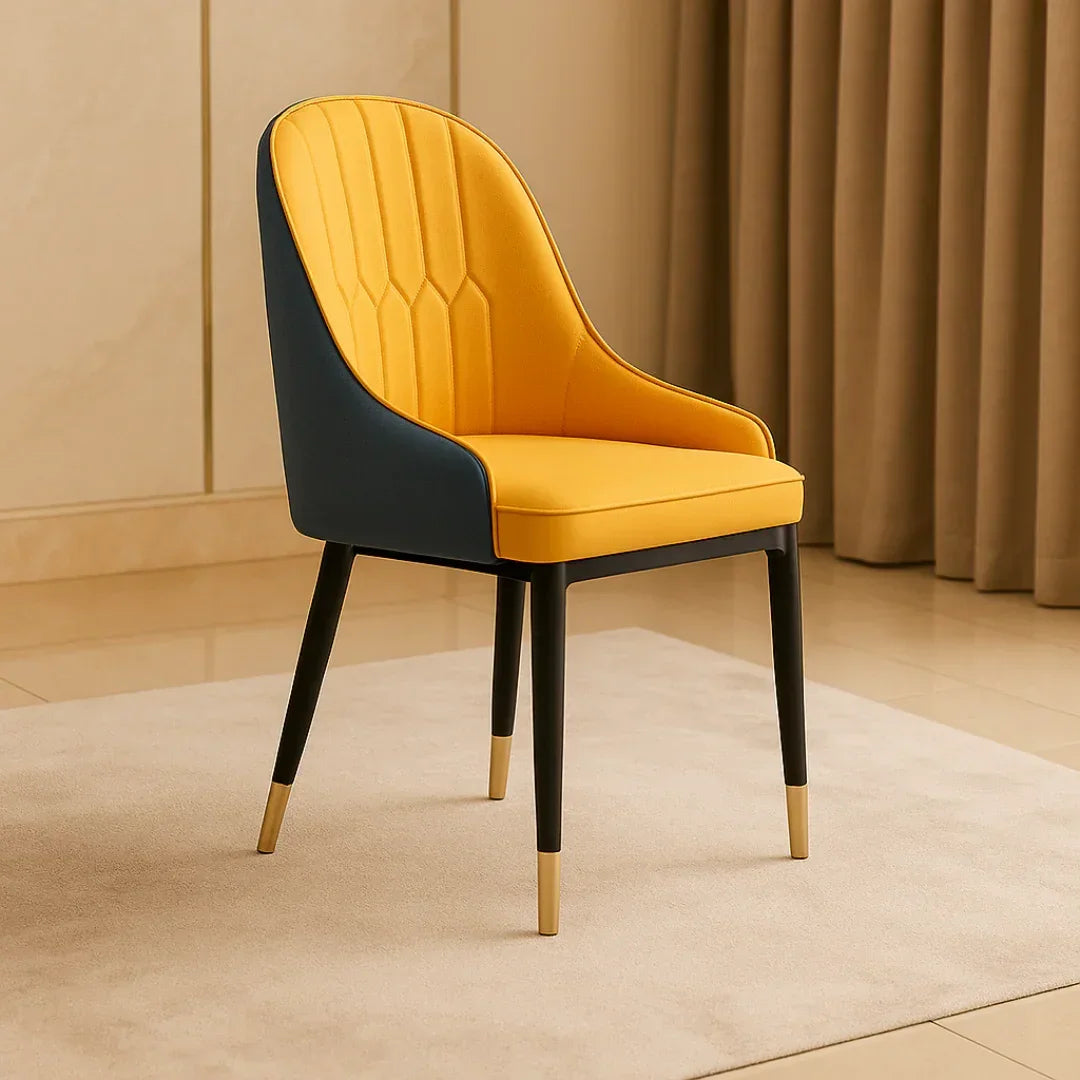 Contemporary Seating with a Wooden Twist