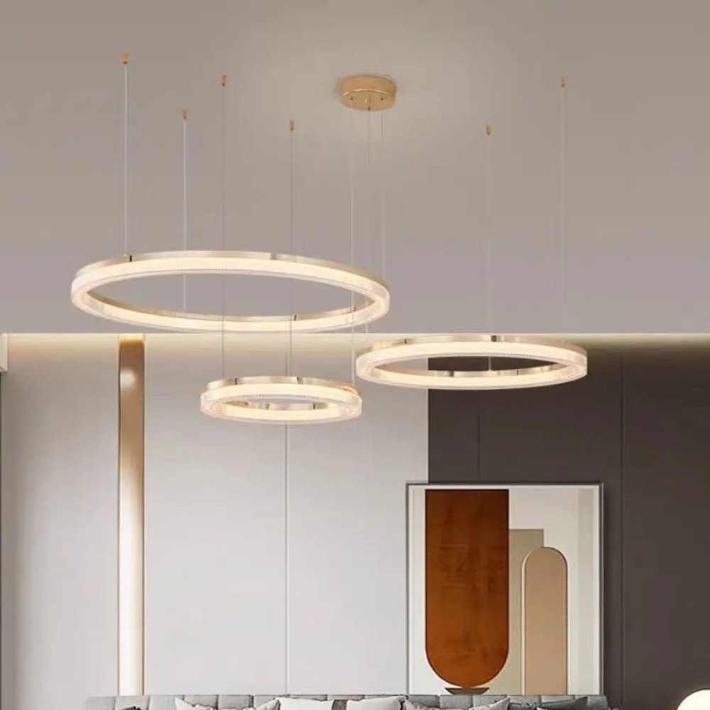 Modern LED chandelier
