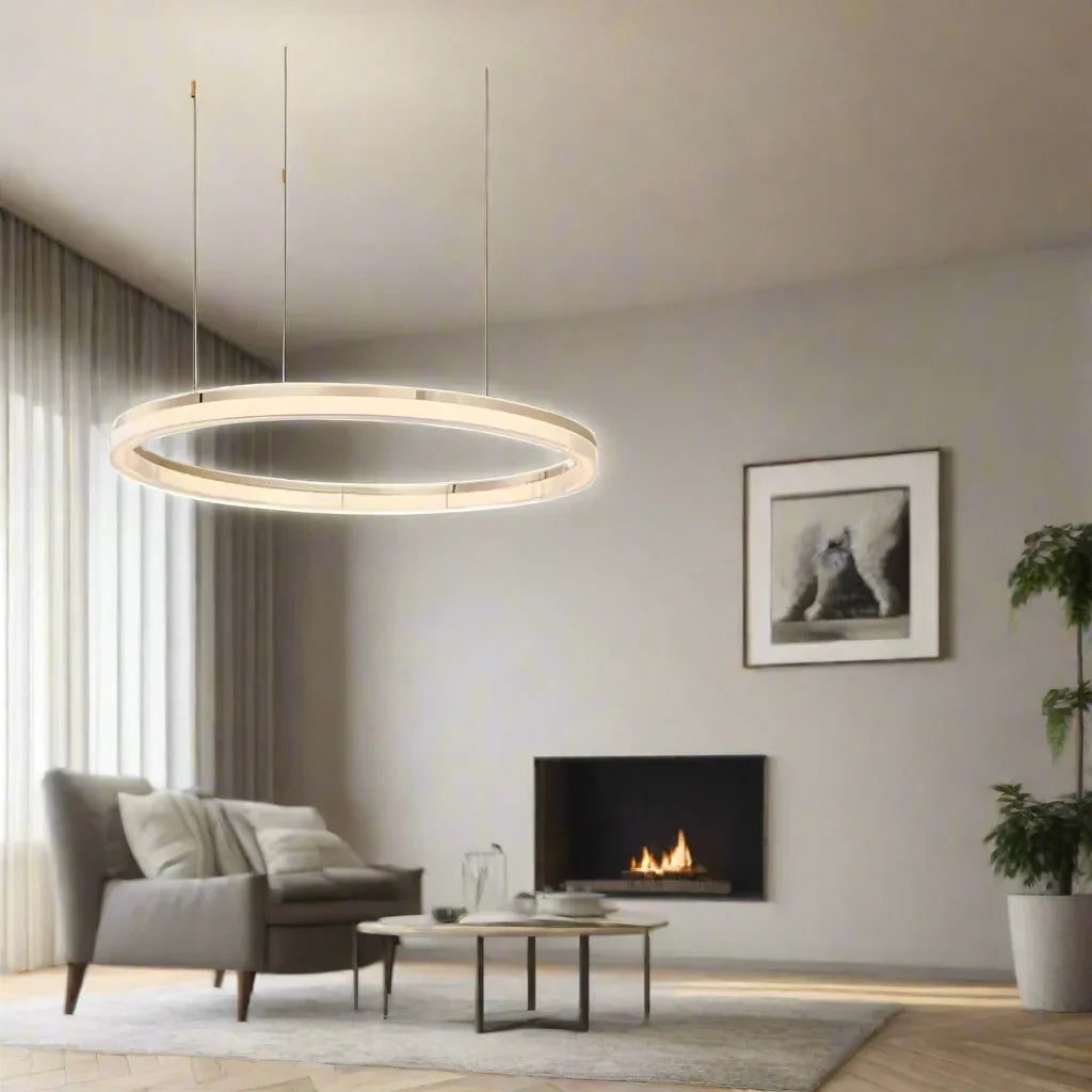 Modern LED chandelier

