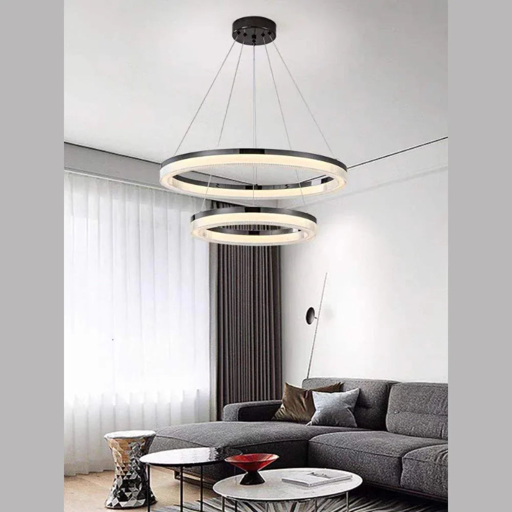 Modern LED chandelier
