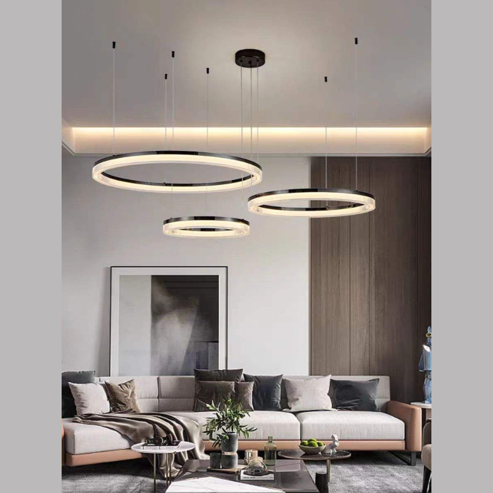 Modern LED chandelier
