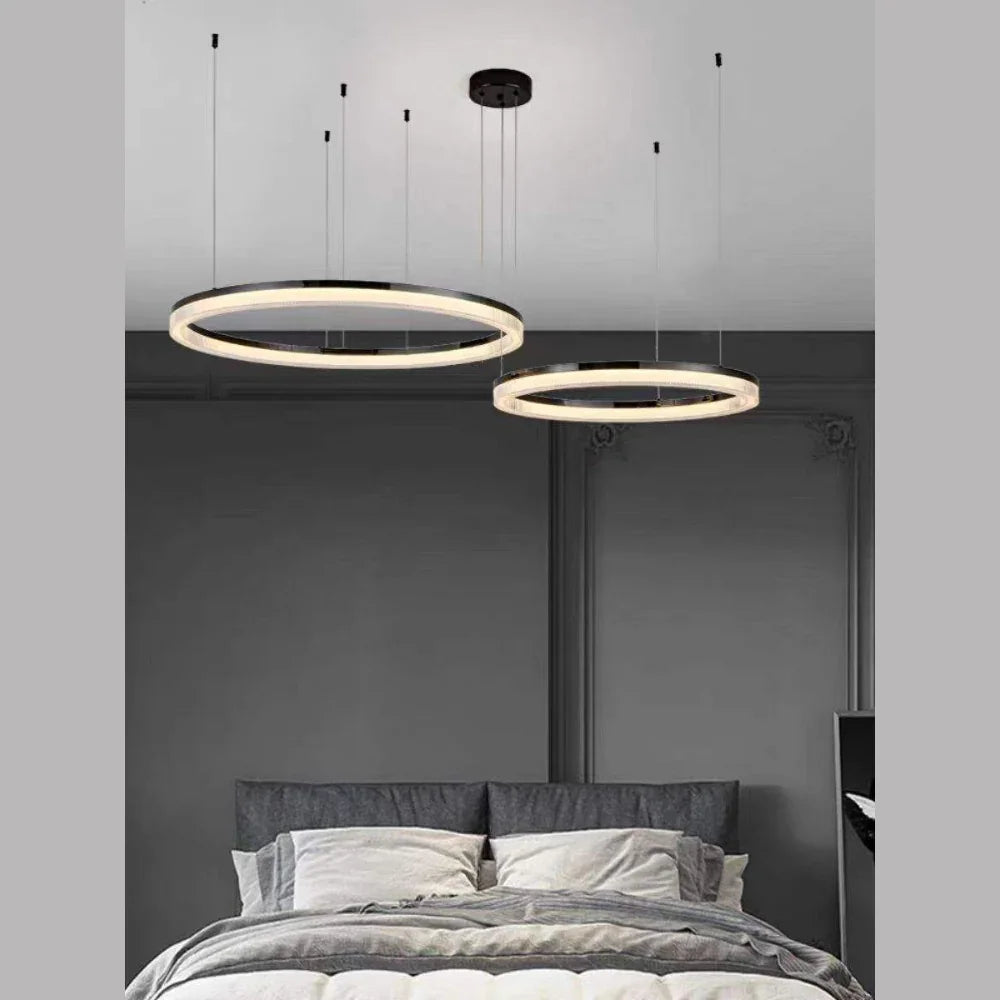 Modern LED chandelier
