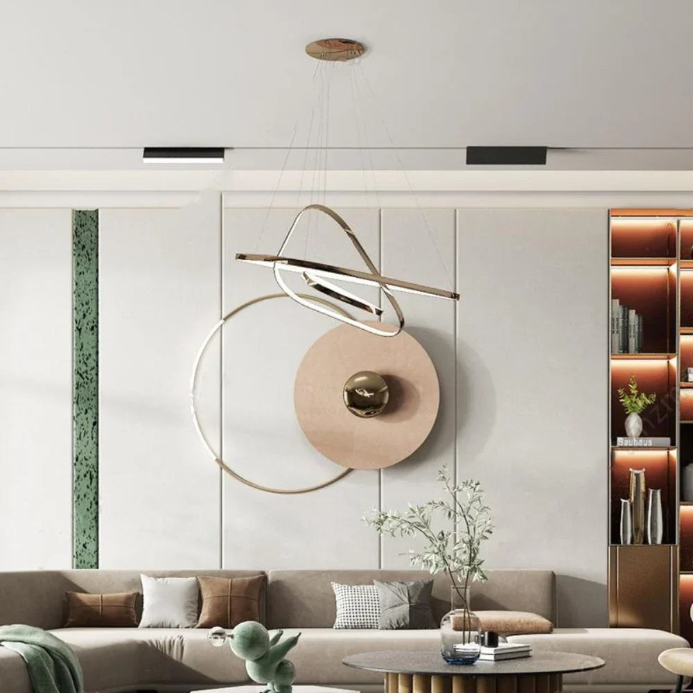 Modern Aluminum Pendant Lights, Set of 3